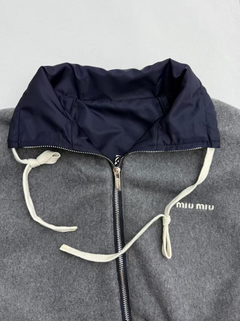 MIU MIU 25SS リバーシブル フリースジャケット