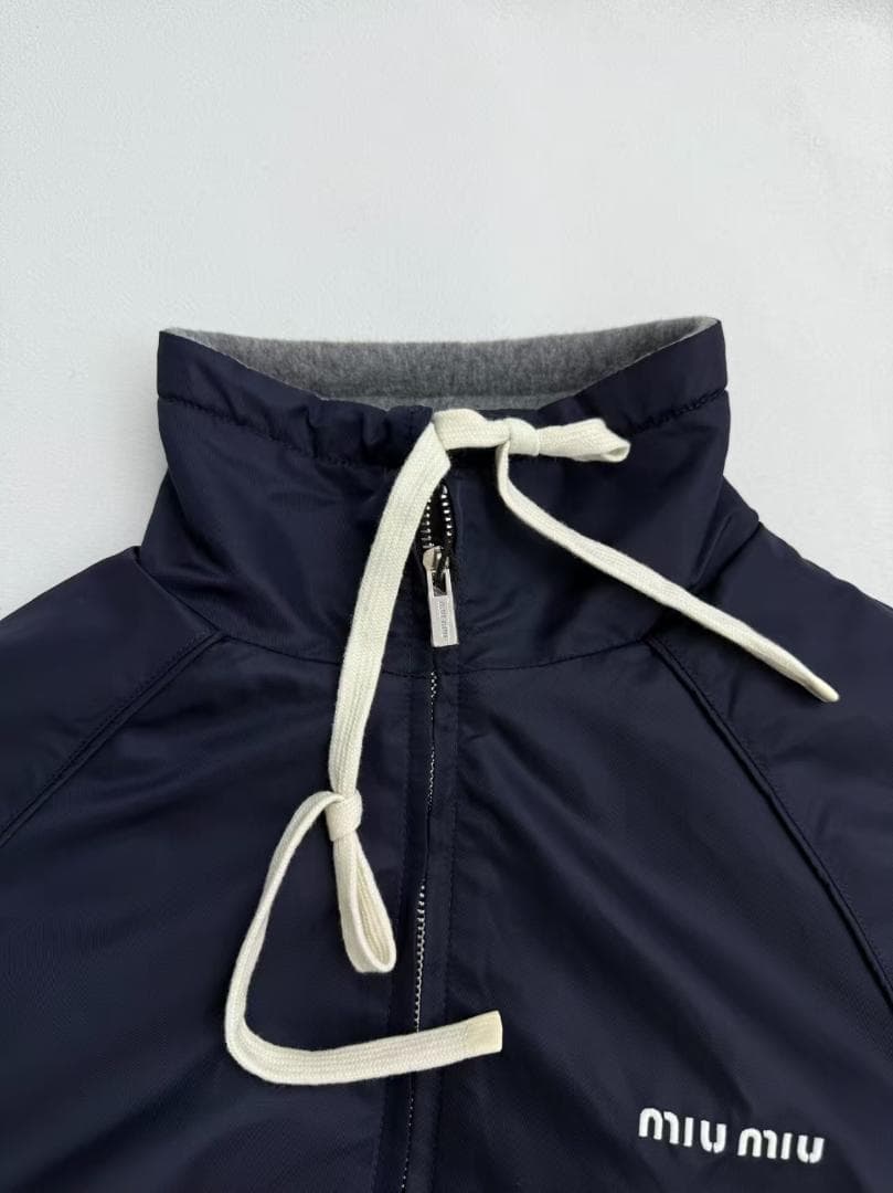 MIU MIU 25SS リバーシブル フリースジャケット