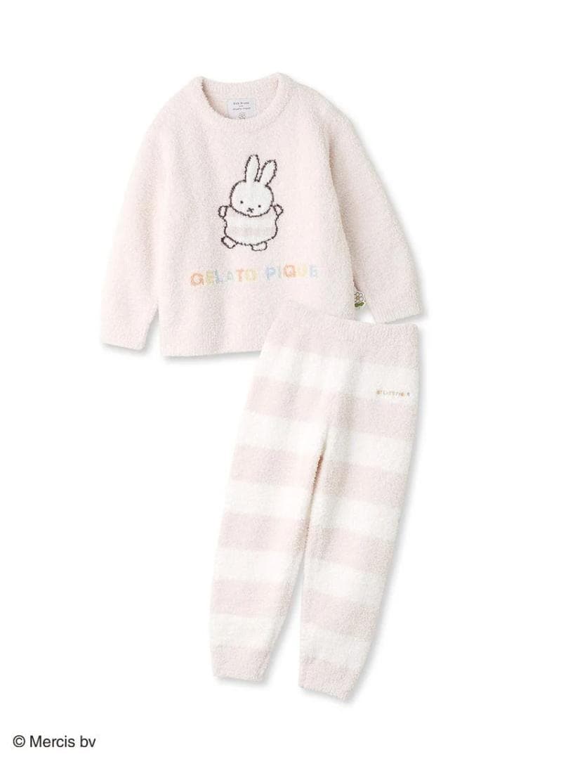 ジェラートピケ gelato pique キッズ ミッフィー ベビモコ　パジャマ