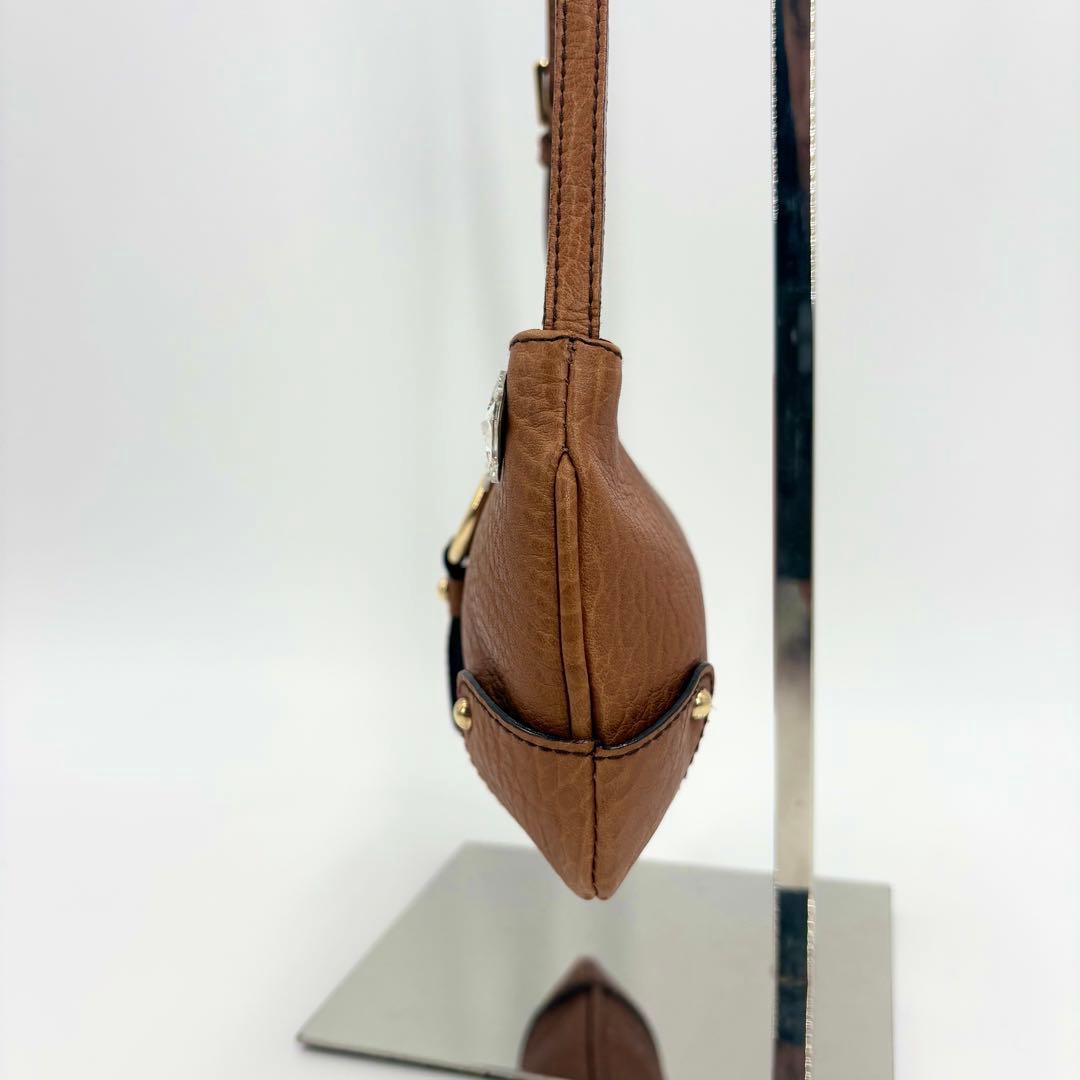 美品　ドルチェ＆ガッバーナ ハンドバッグ レザー スタッズ D&G 919