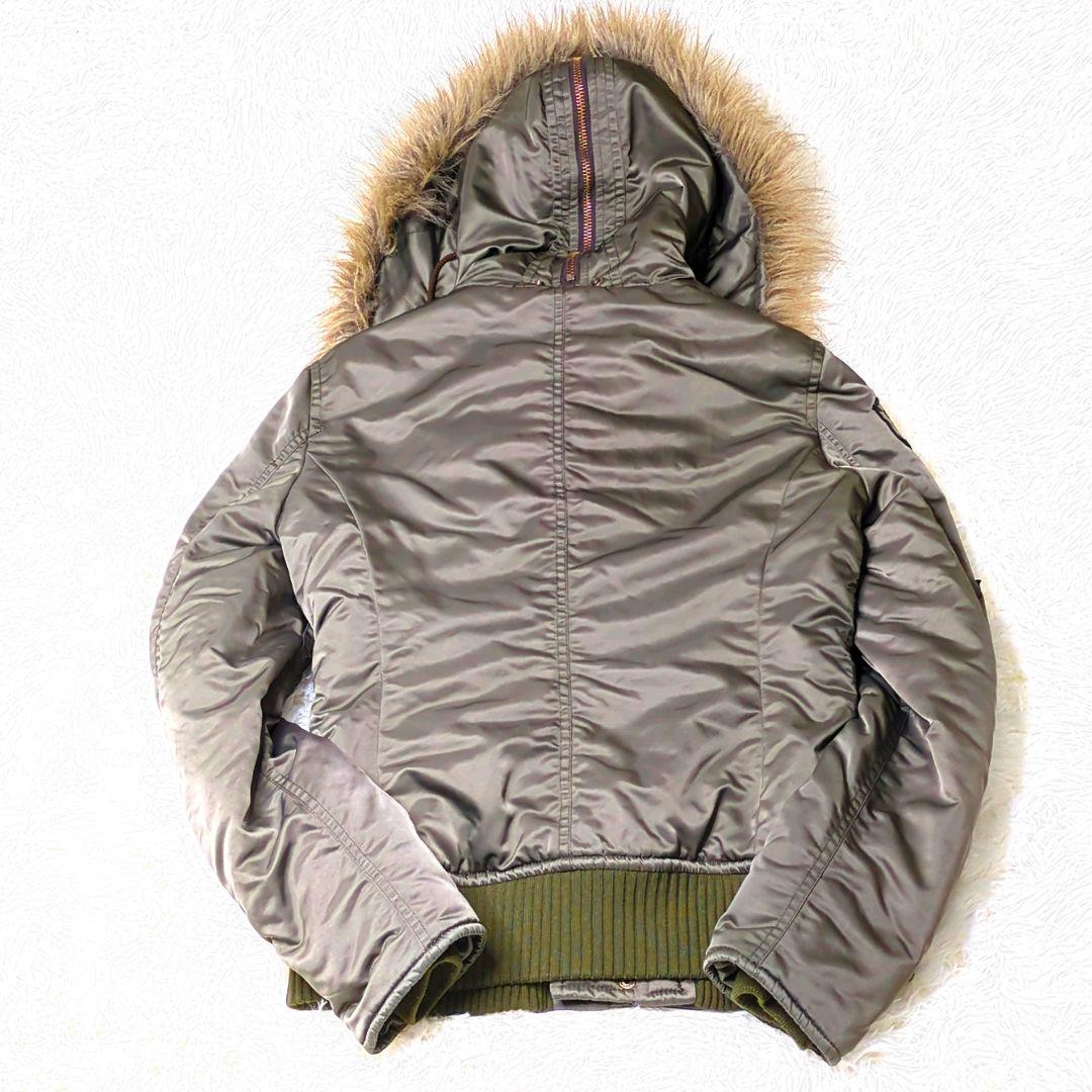 極美品 ヒステリックグラマー N2-B ファー y2k FREE ワッペン