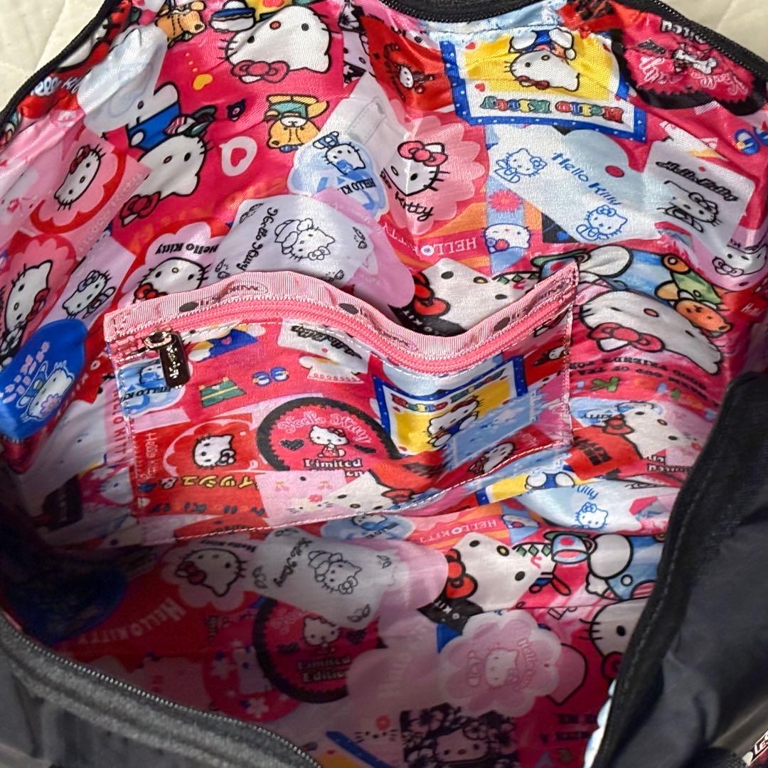 レスポートサック　ボストンバッグ　ハローキティ　フェイバリッツ　ラージタイプ