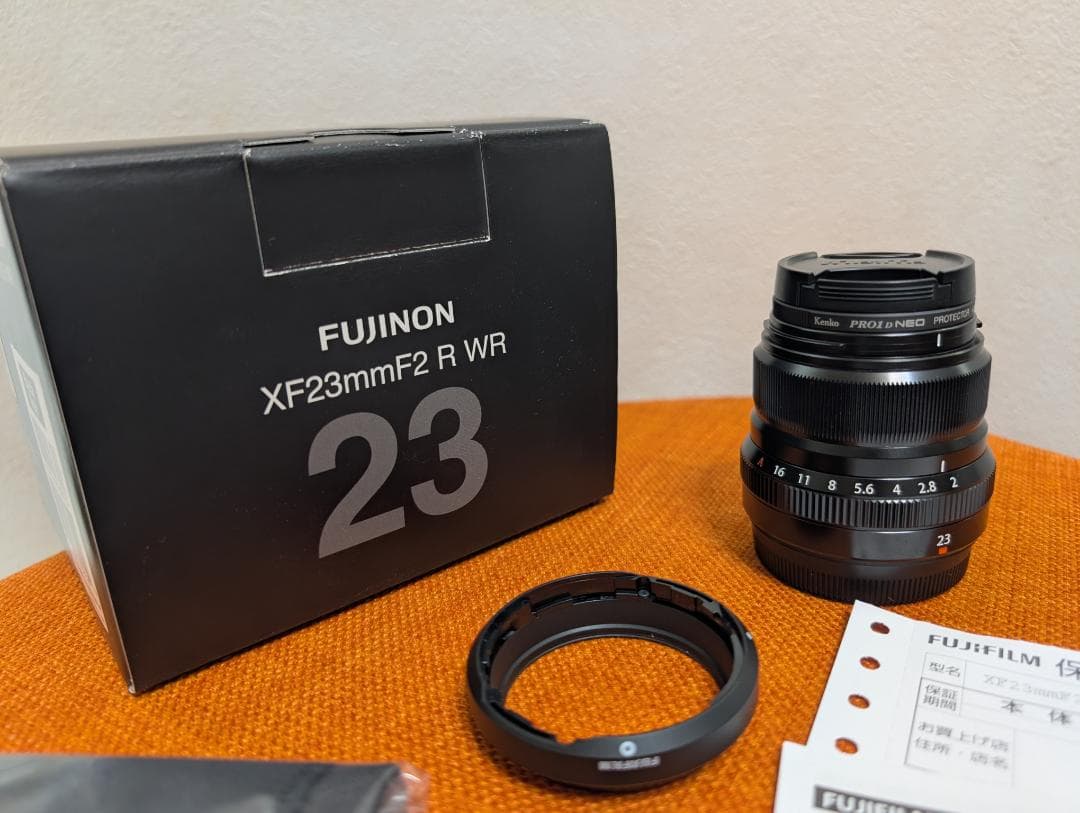 XF23mmF2 R WR 富士フイルム 単焦点【付属品完備】