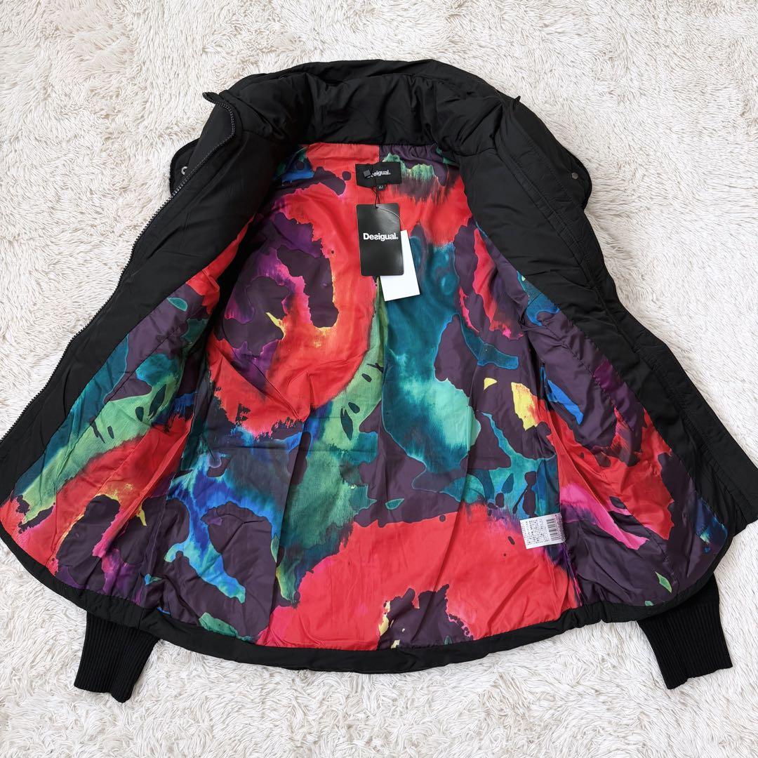 新品✨訳ありDesigual デシグアル 4way 中綿ジャケット42