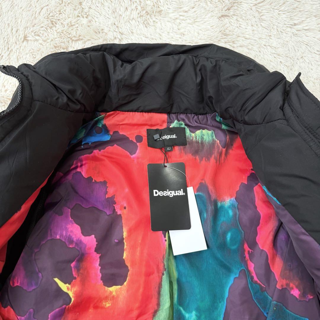 新品✨訳ありDesigual デシグアル 4way 中綿ジャケット42