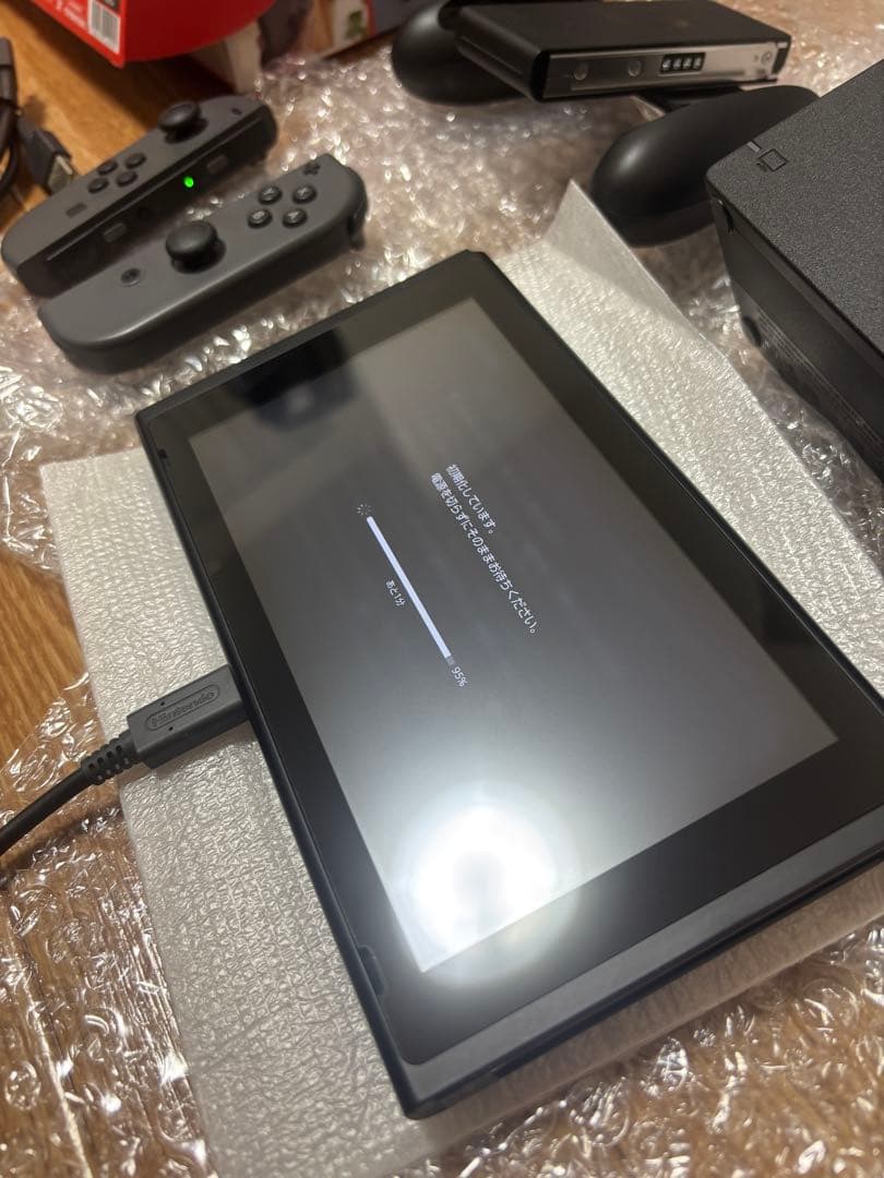 Nintendo Switch グレー 本体 + 付属品