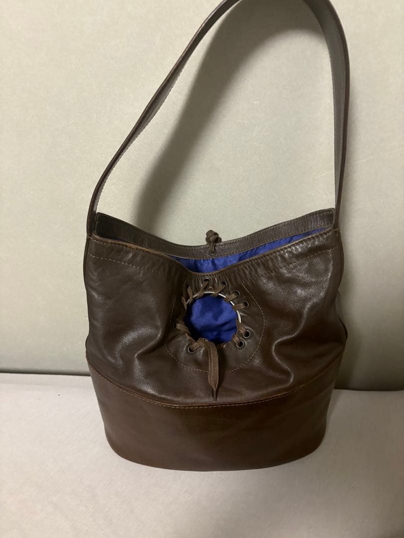 k*p様 dirk bikkembergs 2003ss leather bag