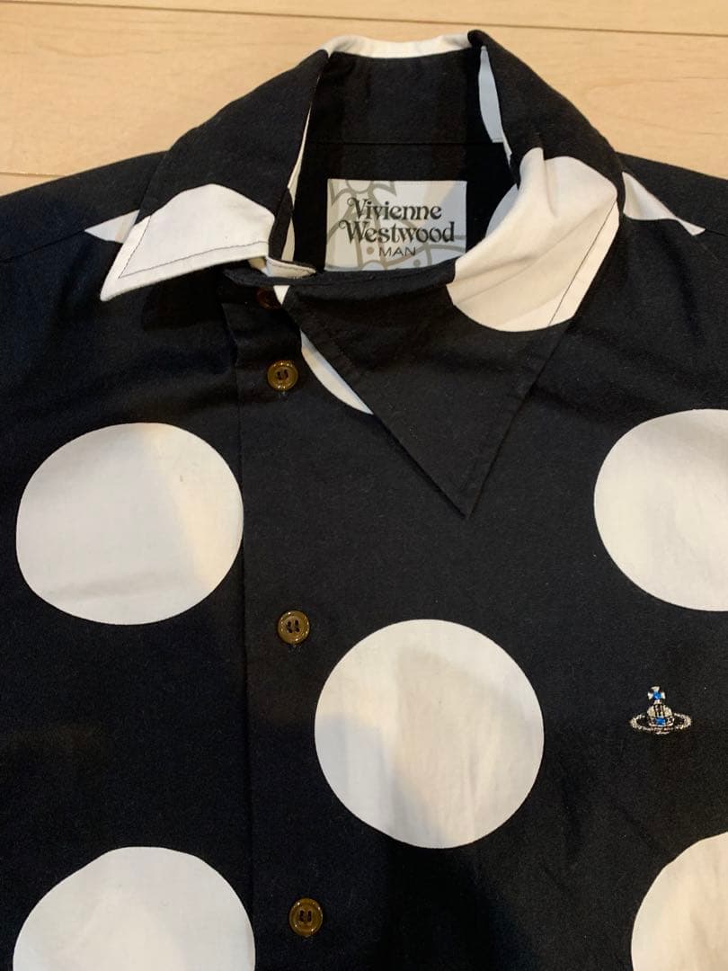 Vivienne Westwood MAN変形シャツ アシンメトリー サイズ44
