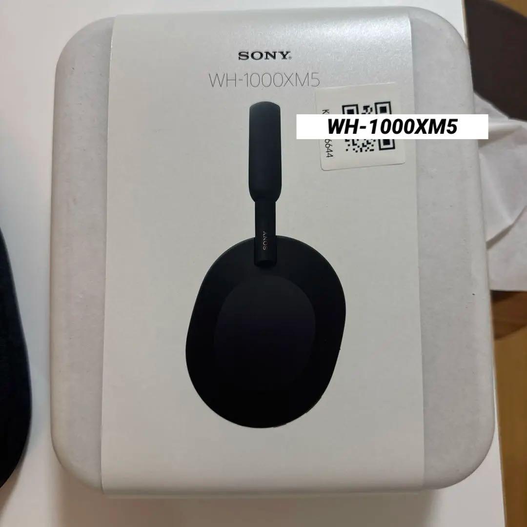 【美品】SONYワイヤレスノイズキャンセリングヘッドホンWH-1000XM5