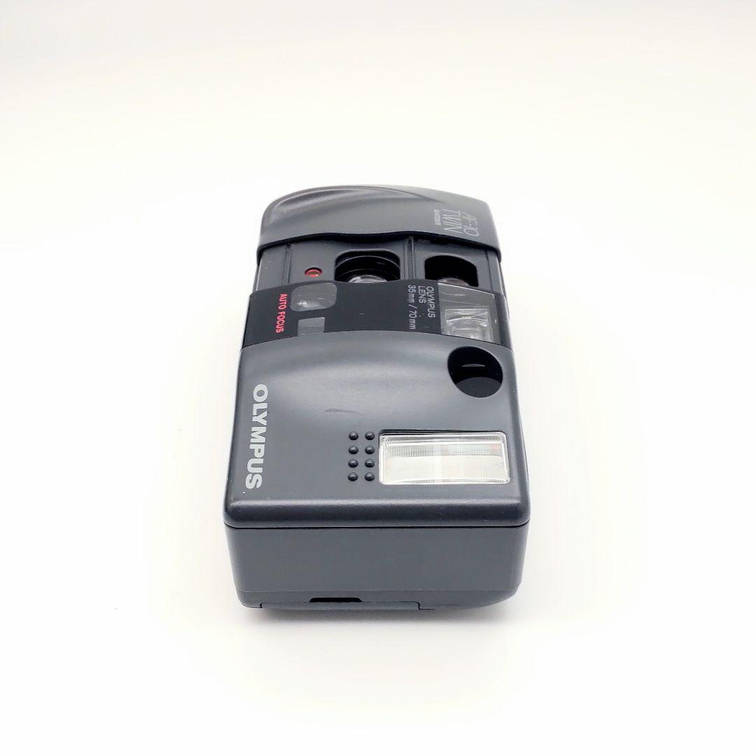 完動品◆極美品【青が綺麗に写る◆昭和レトロ】OLYMPUS AF-10 TWIN