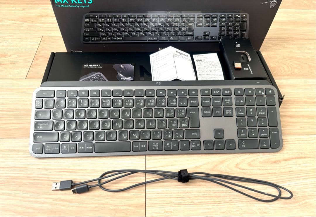 【美品】logicool 日本語配列 MX KEYS bluetooth