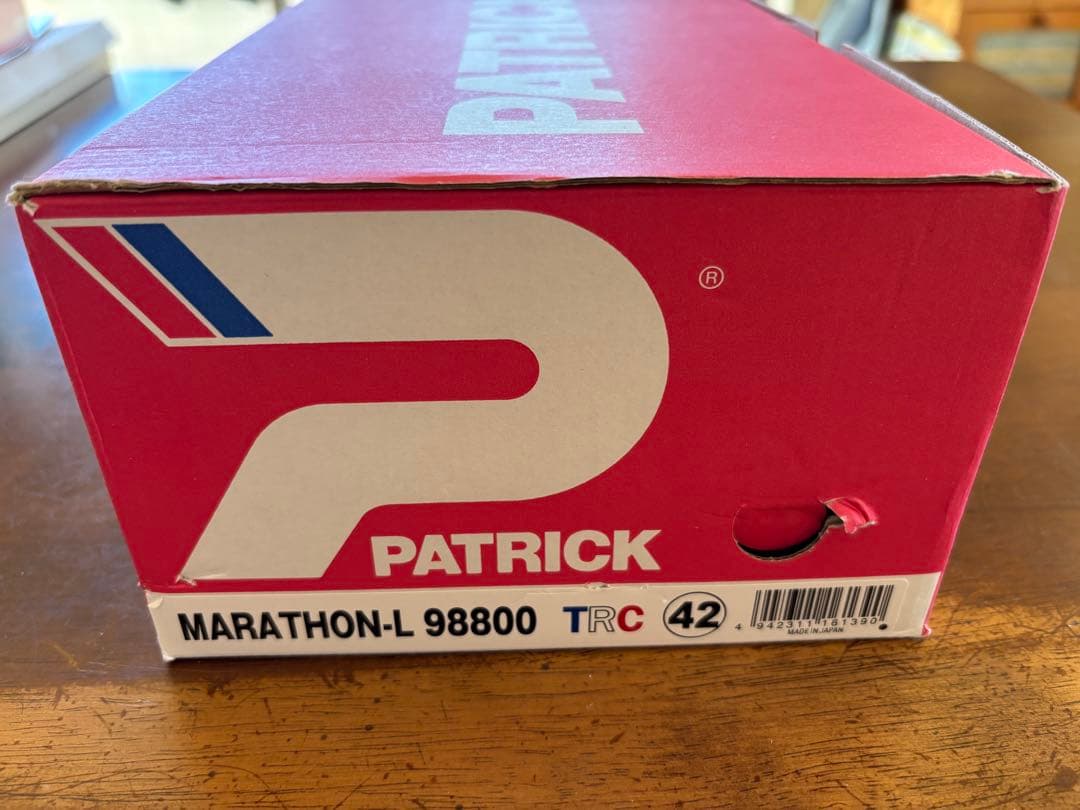 PATRICK スニーカー マラソン トリコロール marathon 未使用品