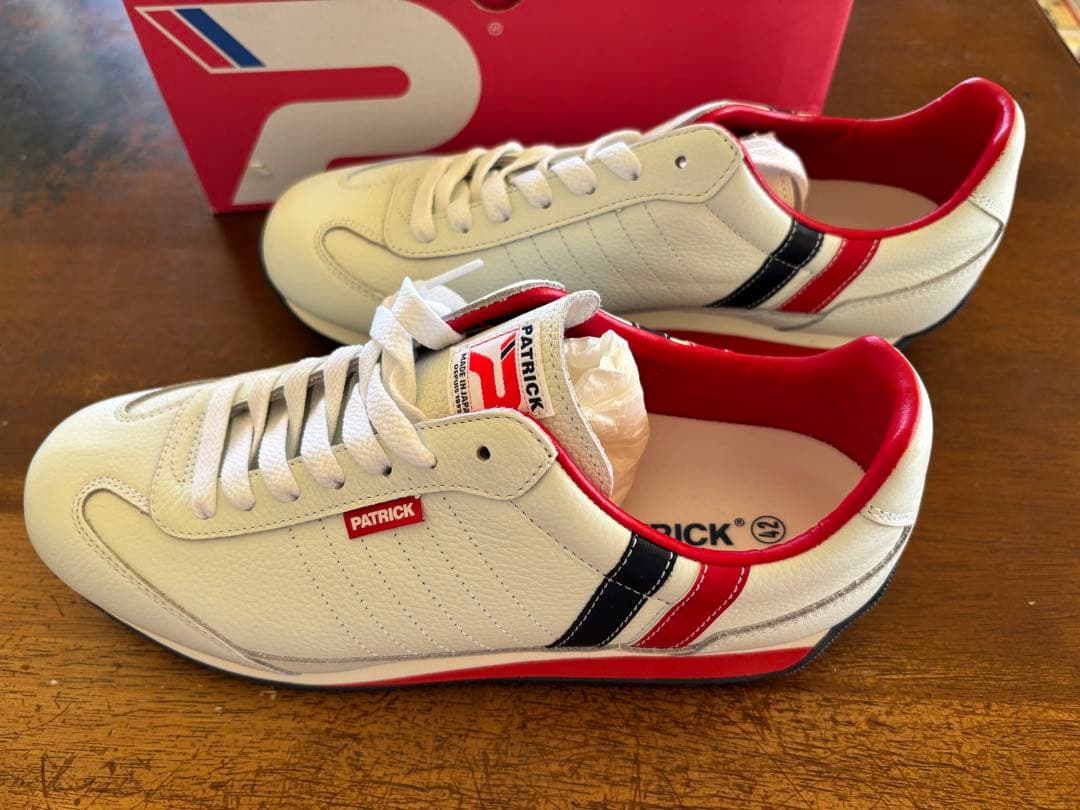 PATRICK スニーカー マラソン トリコロール marathon 未使用品