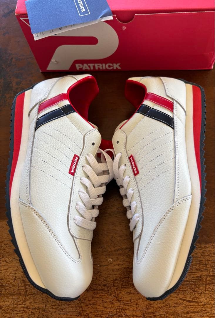 PATRICK スニーカー マラソン トリコロール marathon 未使用品