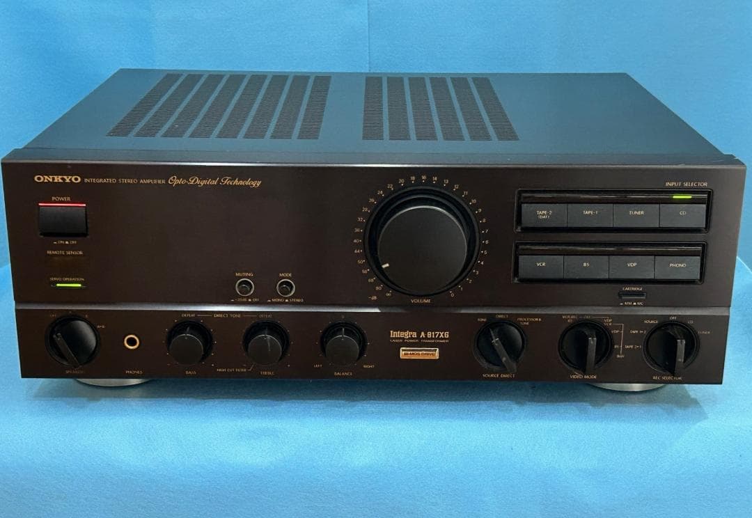 MOS-FET使用 ONKYO Integra A-817XG プリメインアンプ