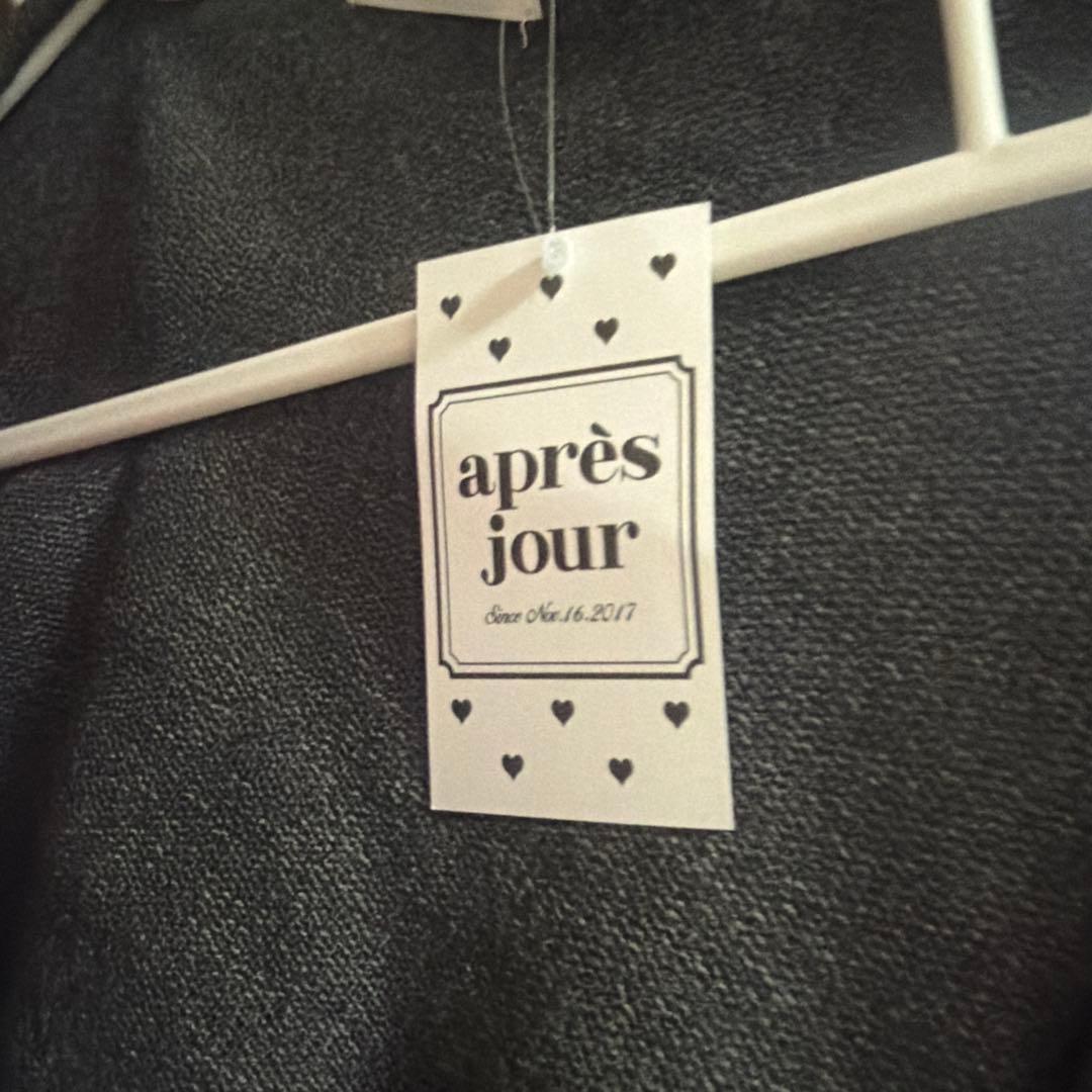 apres jour ボレロ付きデザインキャミワンピース