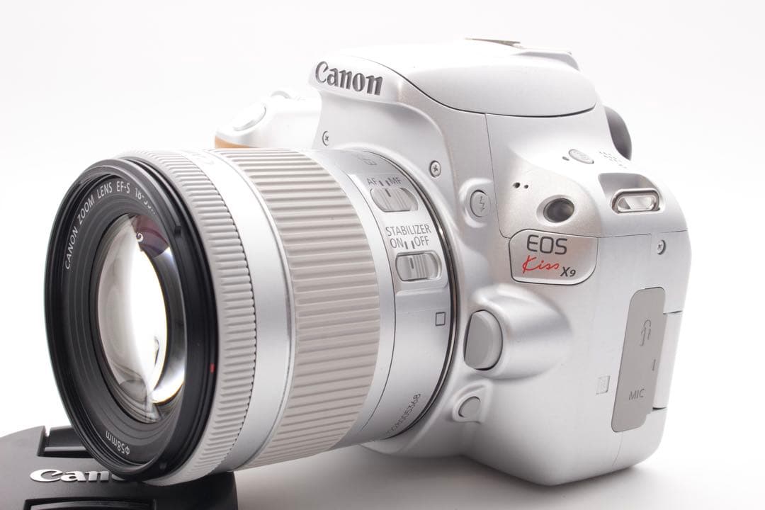 Canon EOS Kiss X9 シルバー Wi-Fiスマホ転送　希少カラー