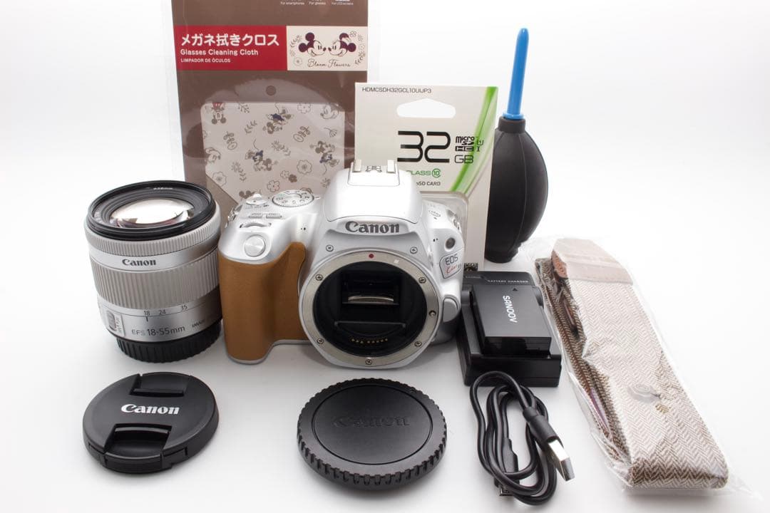 Canon EOS Kiss X9 シルバー Wi-Fiスマホ転送　希少カラー