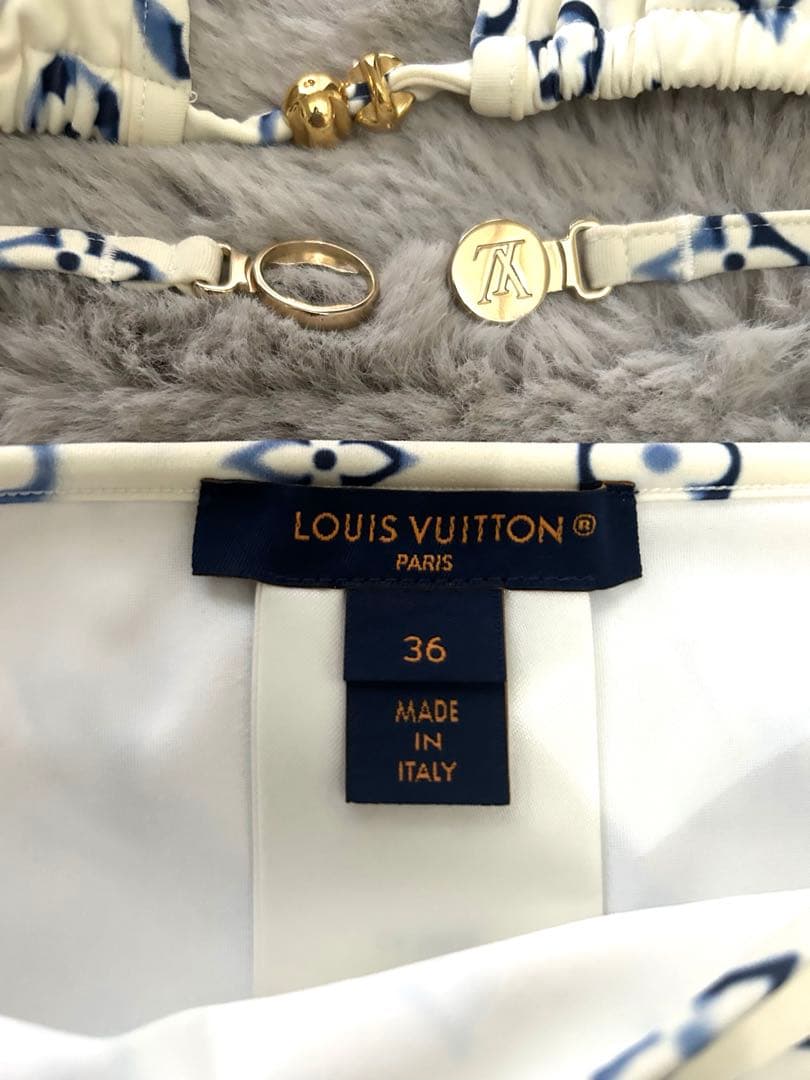 ルイヴィトン アクアレル モノグラム ビキニトップ36 新作ビキニ半額以下！！