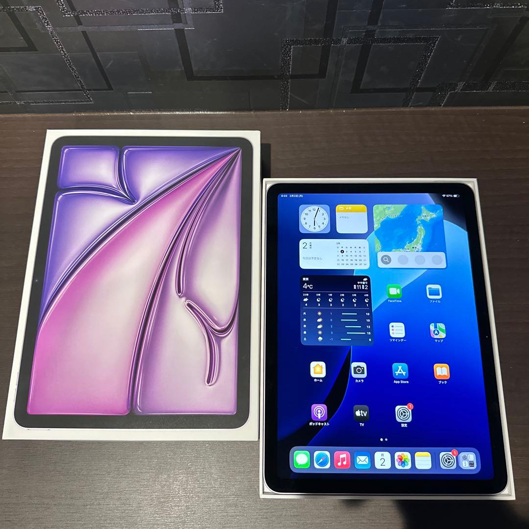 【美品】iPad Air 11インチ(M2)Wi-Fiモデル　128GB
