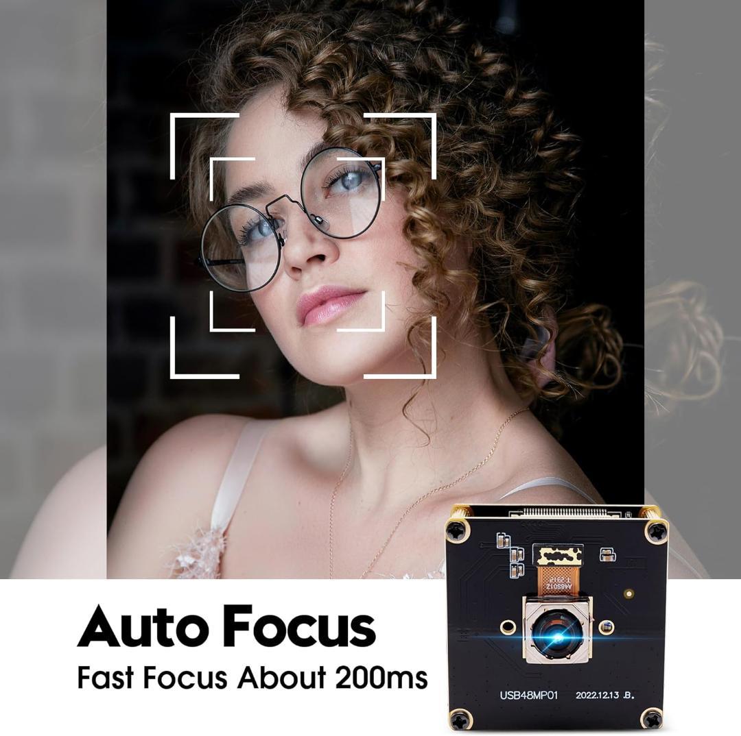 26016　値下げOK　USB カメラ 48MP ウェブWebカメラ 6000P