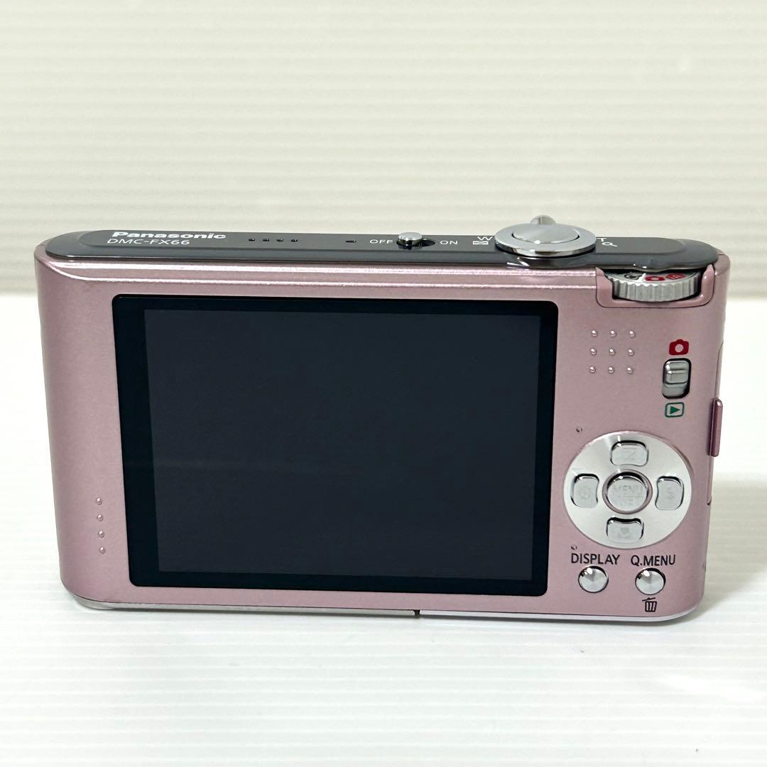 【美品】 パナソニック LUMIX DMC-FX66 コンパクトデジタルカメラ