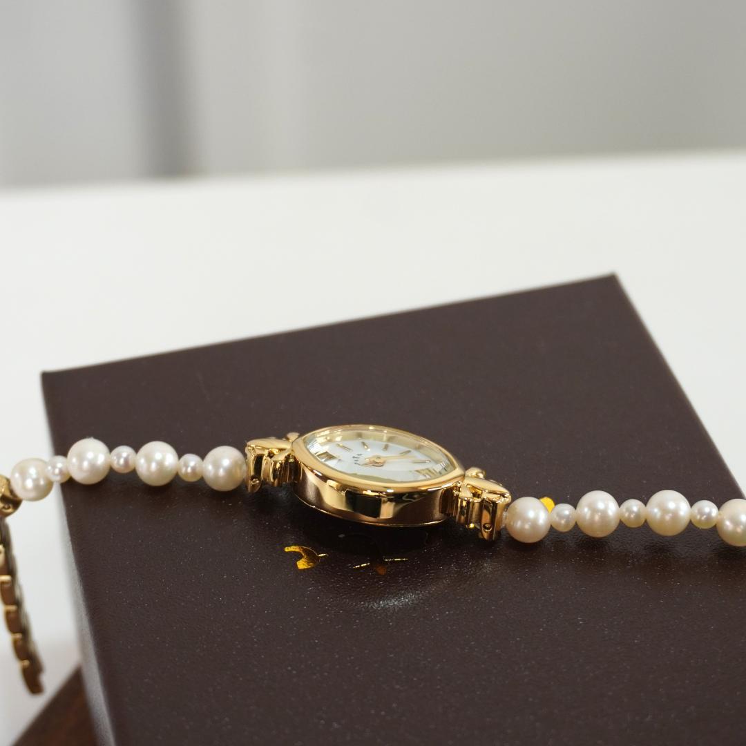 ◆◇agete◇◆ アガット　　腕時計　　パール　　シェル文字盤