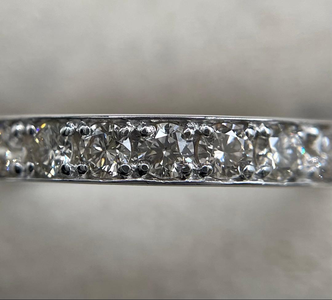 えるJA192★高級 ダイヤモンド0.5ct pt950 エタニティリング