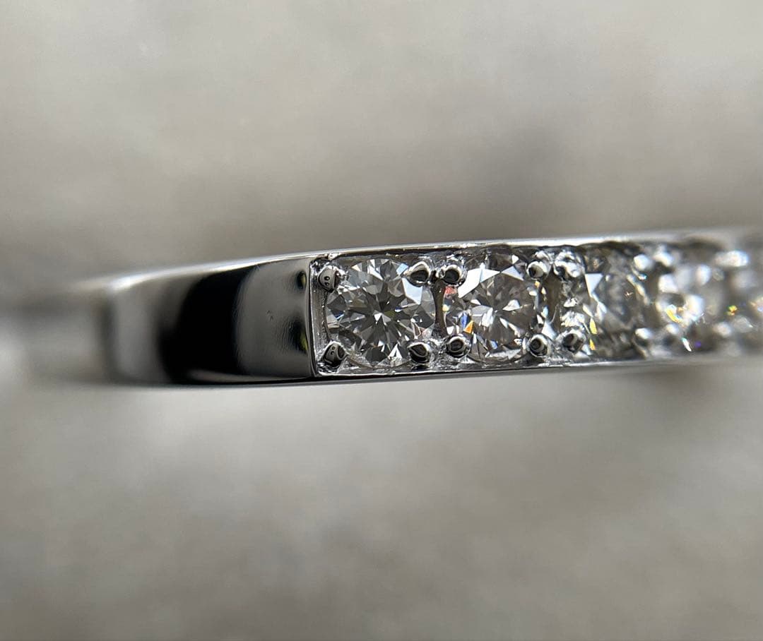 えるJA192★高級 ダイヤモンド0.5ct pt950 エタニティリング