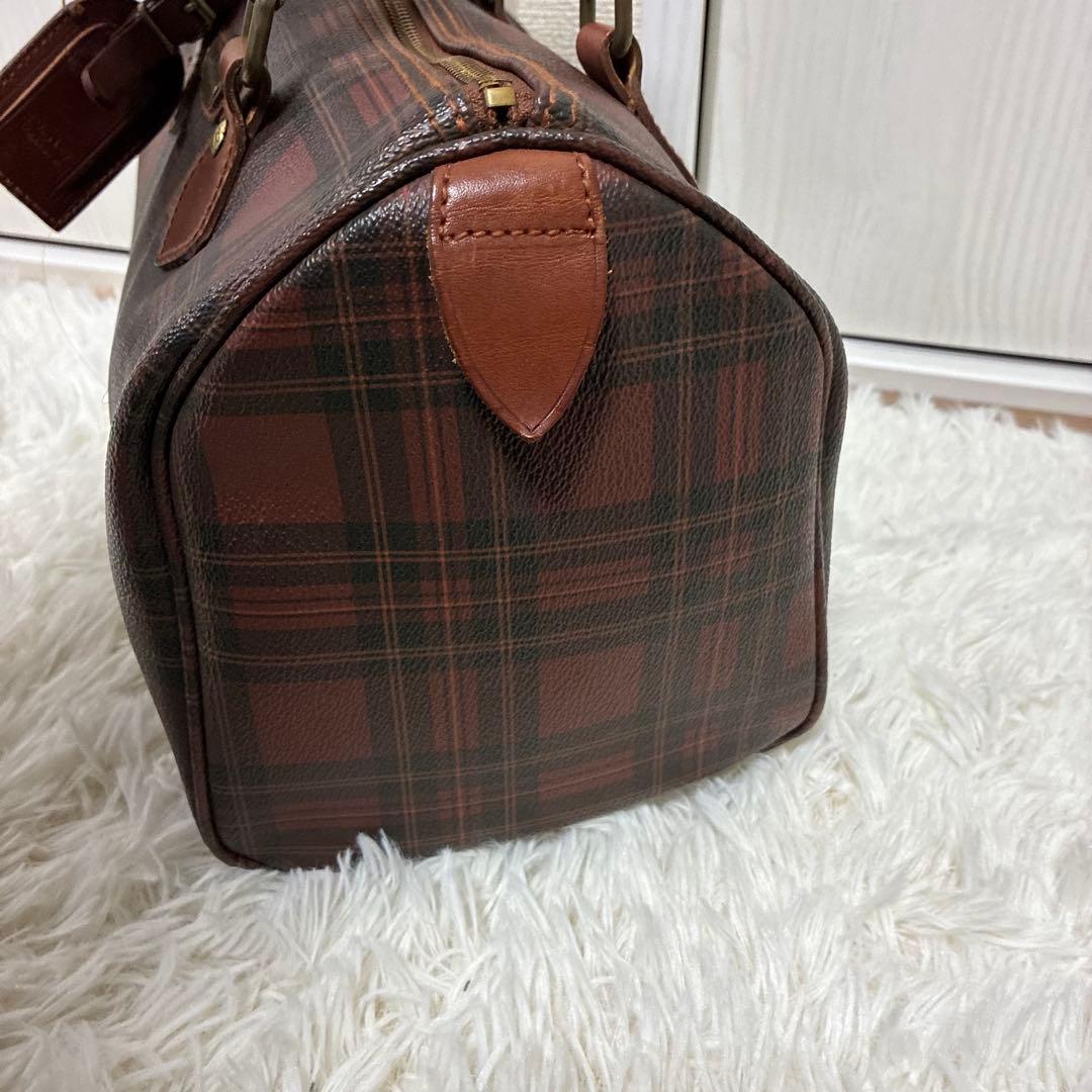 ✨️美品✨️ ポロラルフローレン ミニボストンバッグ レッド 赤 PVCレザー