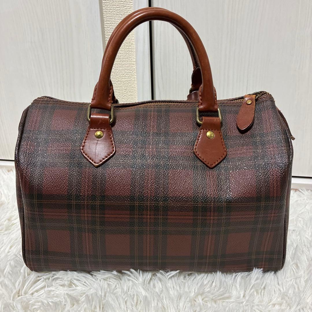 ✨️美品✨️ ポロラルフローレン ミニボストンバッグ レッド 赤 PVCレザー