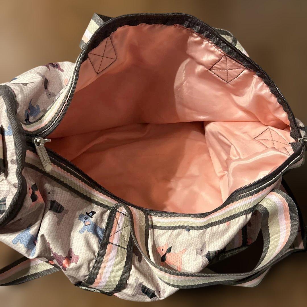 ★新品未使用★レスポートサック★大型ボストンバッグ★犬★ラージウィークエンダー★