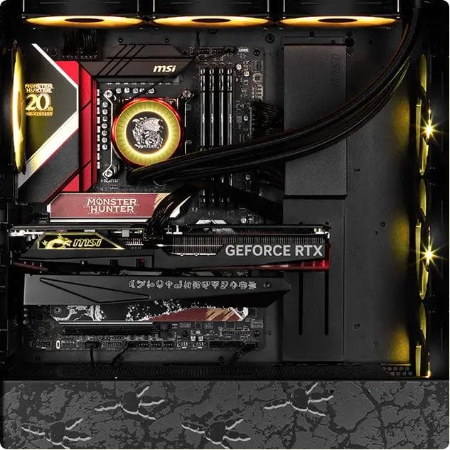 グラフィックボード・グラボ・ビデオカード GeForce RTX 4060 Ti 8G MONSTER HUNTER