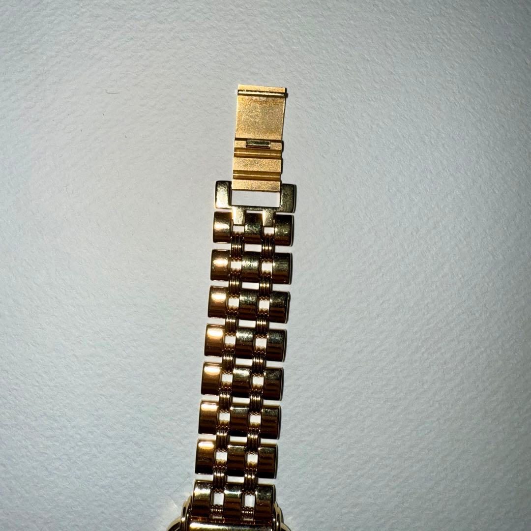 LANVIN ゴールド アナログ腕時計