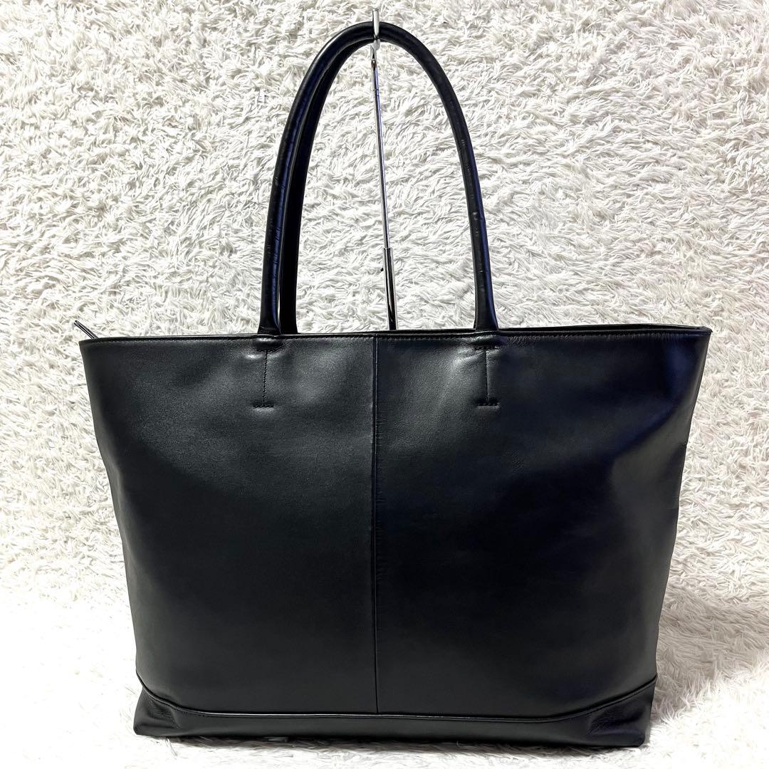 ✨希少✨タケオキクチ トートバッグ ビジネスバッグ A4収納可能 レザー 肩掛け