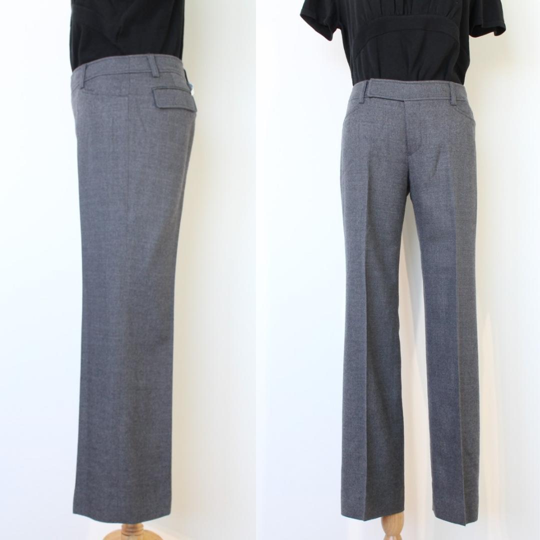 【美品】BOSCH ボッシュ パンツスーツ グレー 36 セットアップ 古着