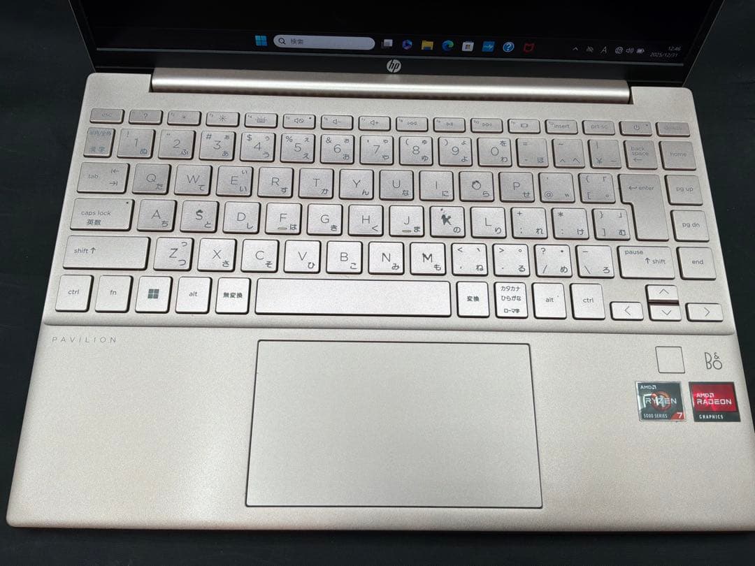 HP Pavilion Aero 13パフォーマンスモデル 5825U 16GB