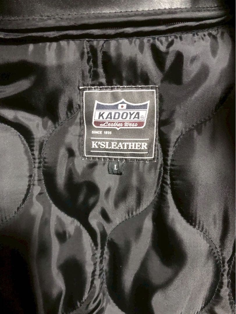 KADOYA レザージャケット Lサイズ