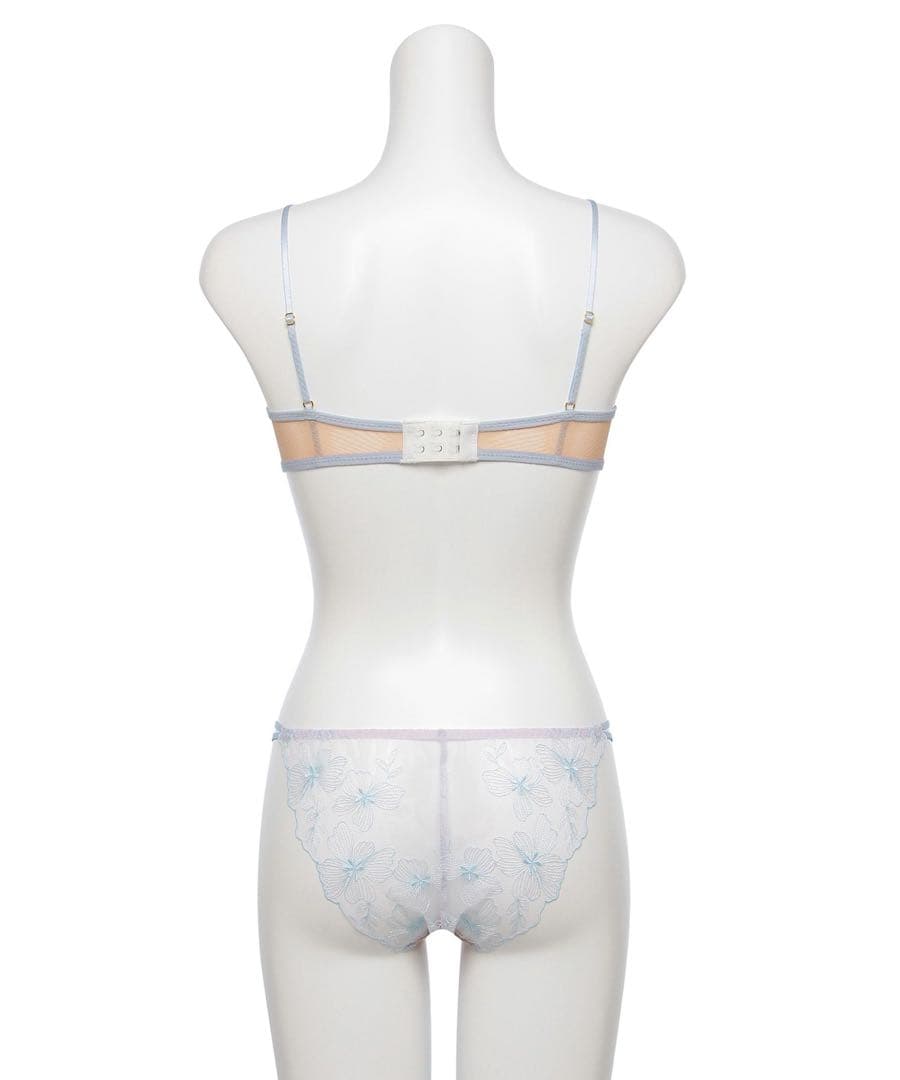 ラヴィジュール MINAMOコラボ グロウレース ショーツセット blue M