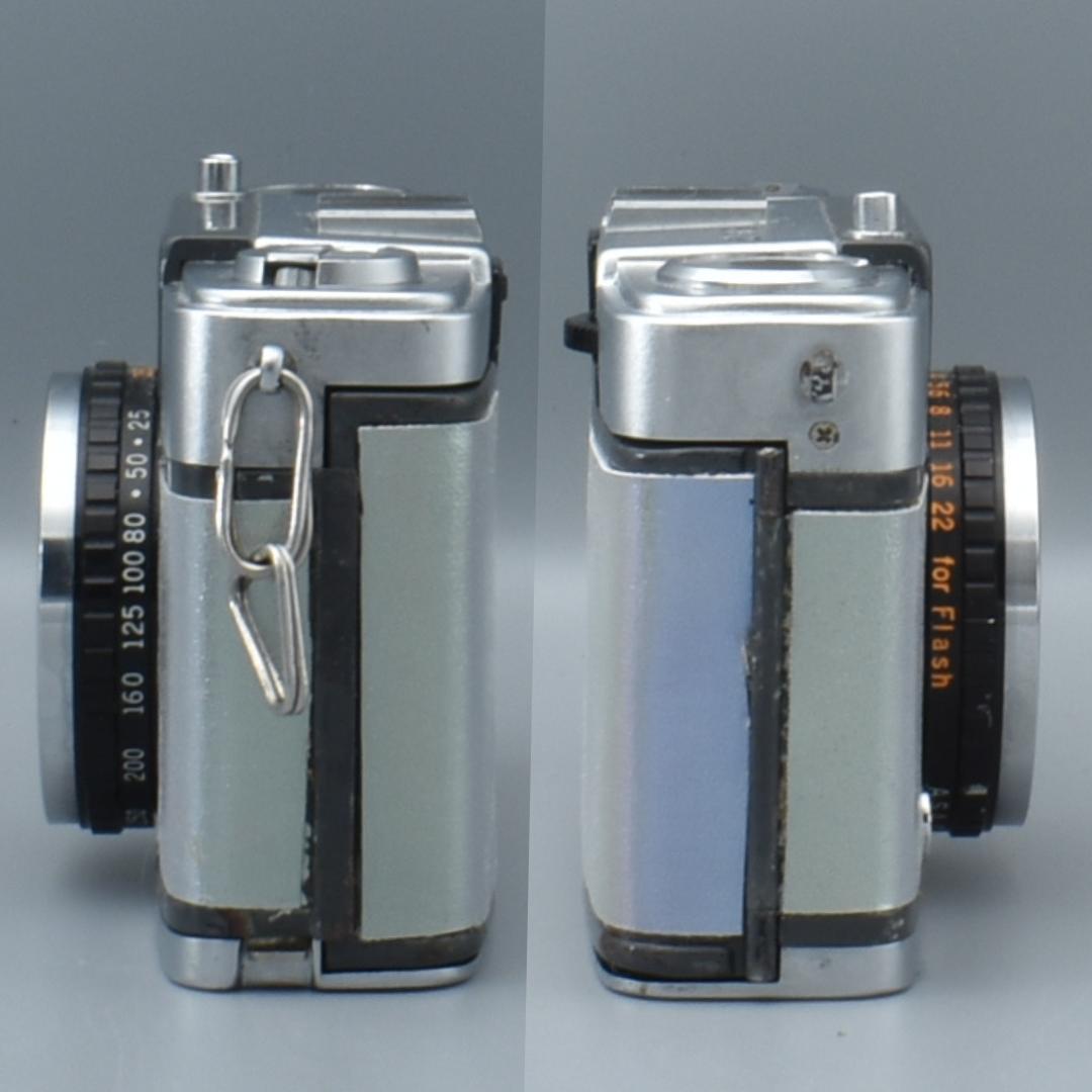 整備済 OLYMPUS EE-2 シルバー 外装リメイク 動作OK 赤ベロOK