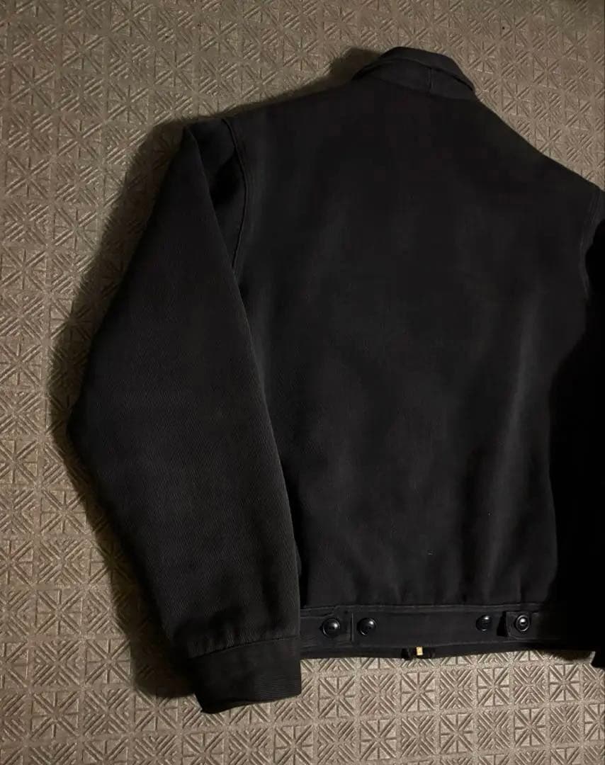 60s ウィップコード コットン ジャケット 墨黒 ブラック 2nd 50s