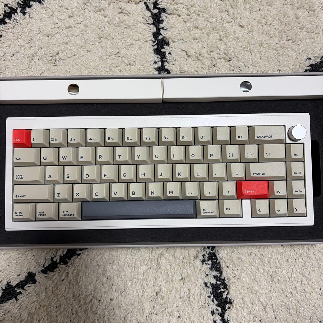 V65 65% VIA アルミニウムメカニカルキーボード