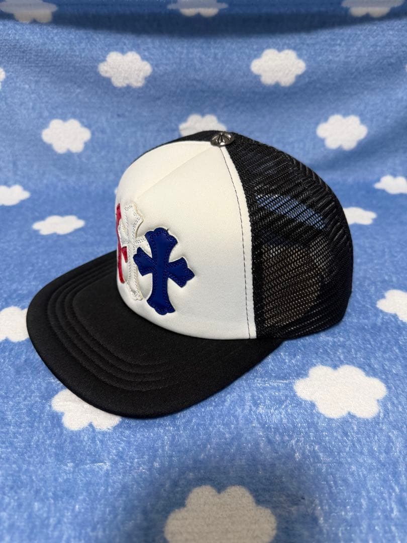 CHROME HEARTS/トリコロール トリプルクロス トラッカーキャップ