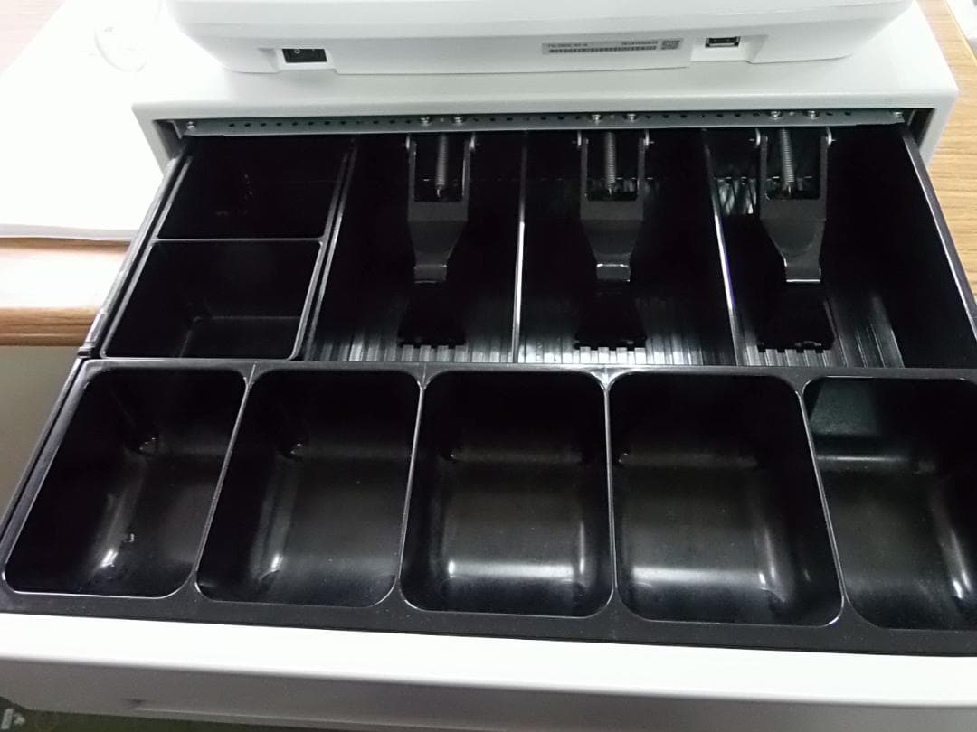 美品124設定無料東芝テックFS-2055-V2スキャナー付インボイスレジスター