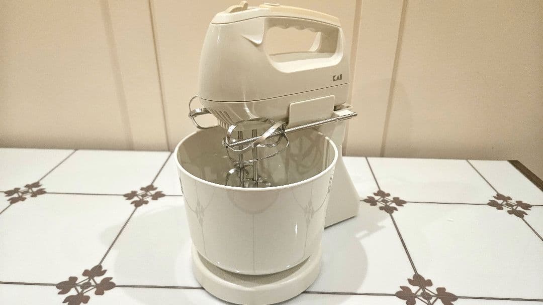 貝印 3way ハンド スタンド ミキサー ボウル付き