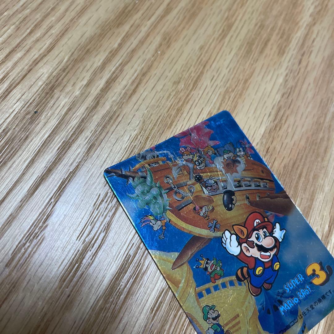 【超激レア】ファミコンスナック　マリオ　カード【3561