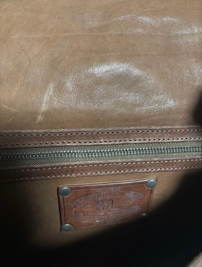 N*3様 RRL INDIAN VINTAGE LEATHER MESSENGE