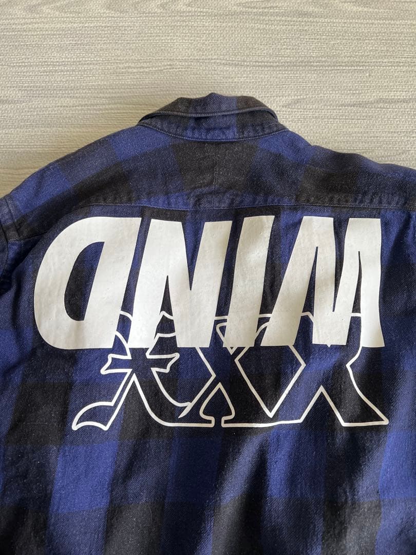 ウインダンシー✖️GOD SELECTION XXX チェック柄シャツ