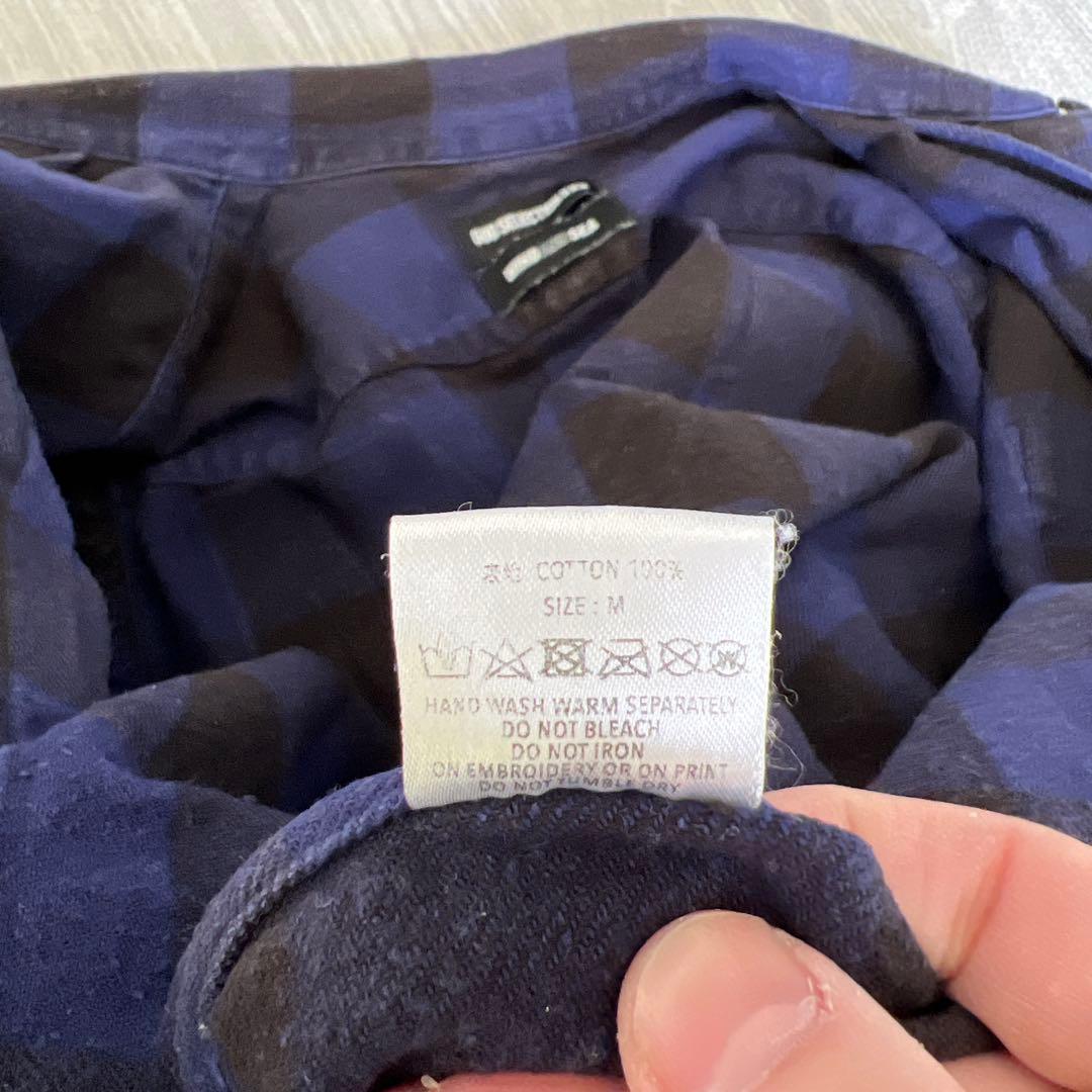 ウインダンシー✖️GOD SELECTION XXX チェック柄シャツ