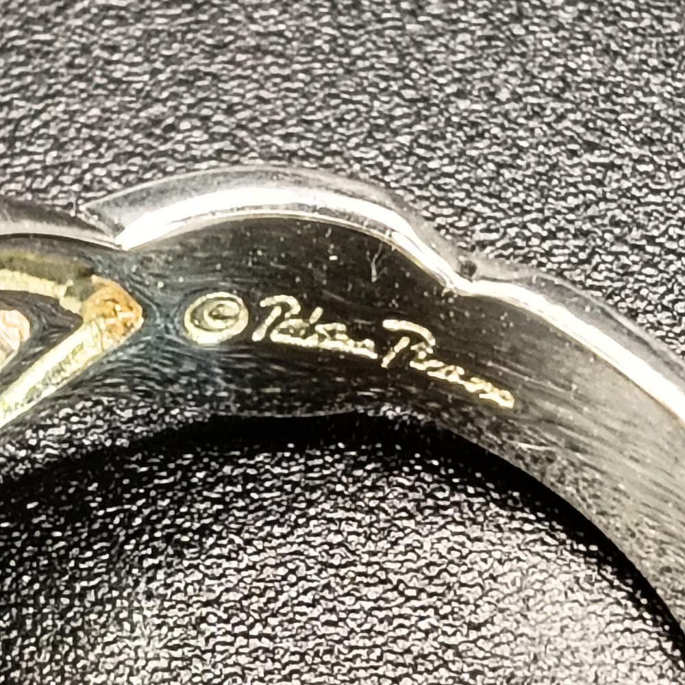 ティファニー ダブルラビングハート リング レディース 8号 パロマピカソ